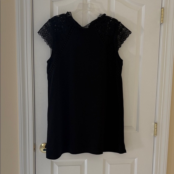 Zara Tops - Zara Black Lace Cap Sleeve dress